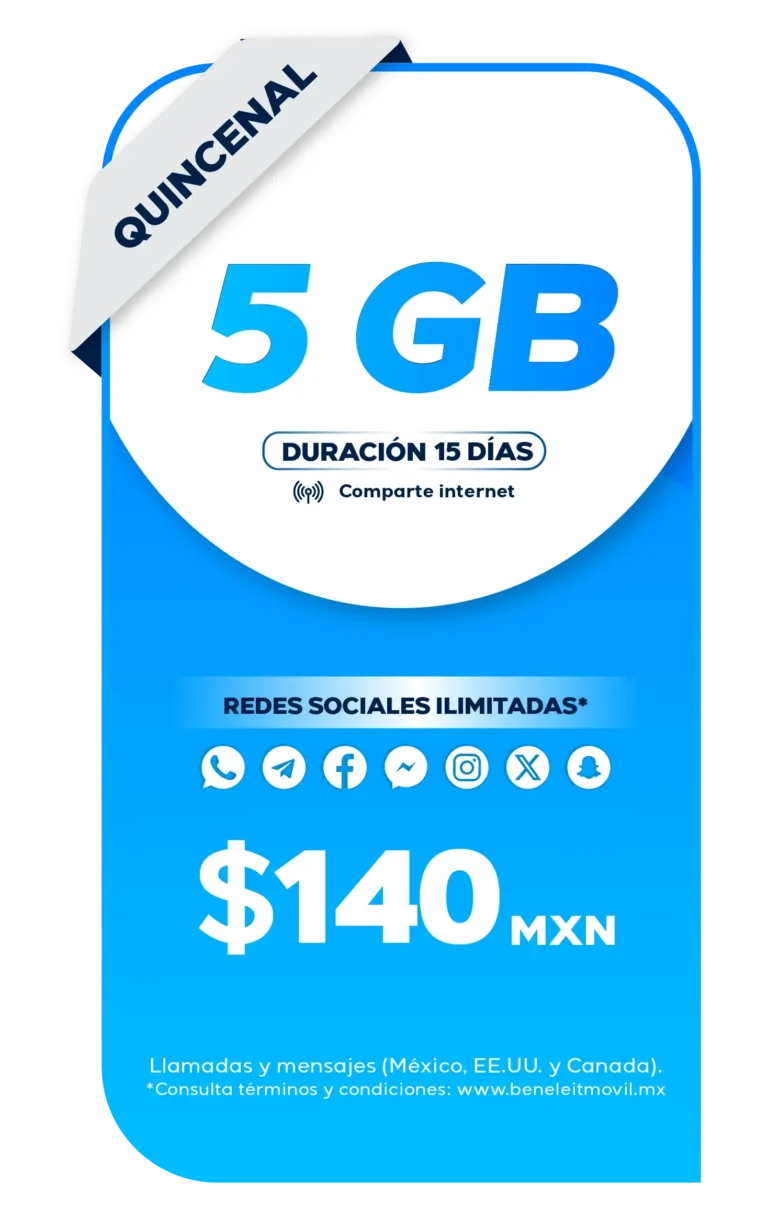 Quincenal 5GB