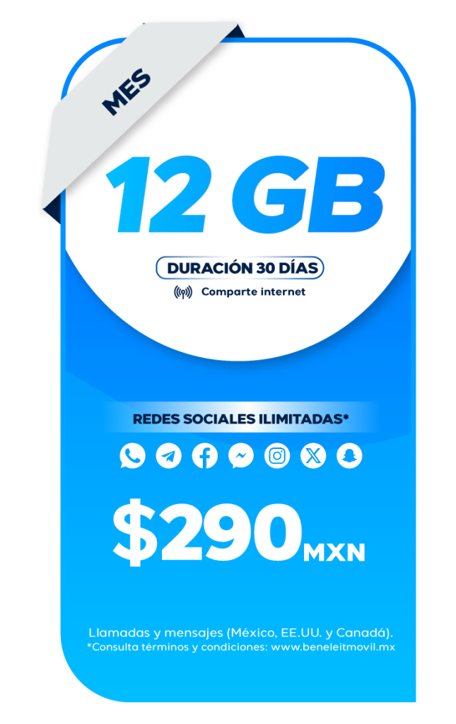 Mensual 12GB