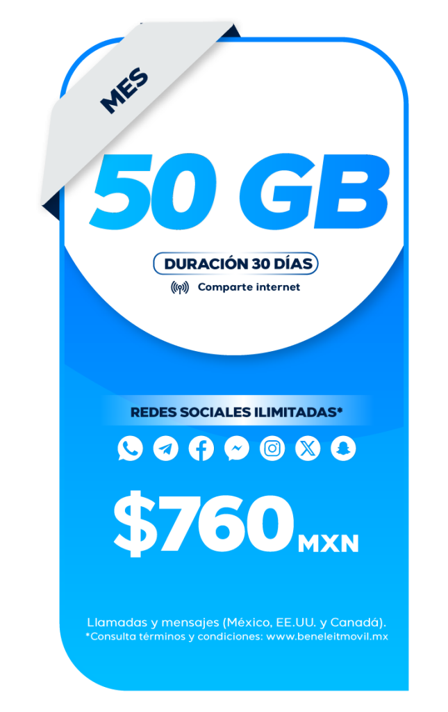 Mensual 50GB