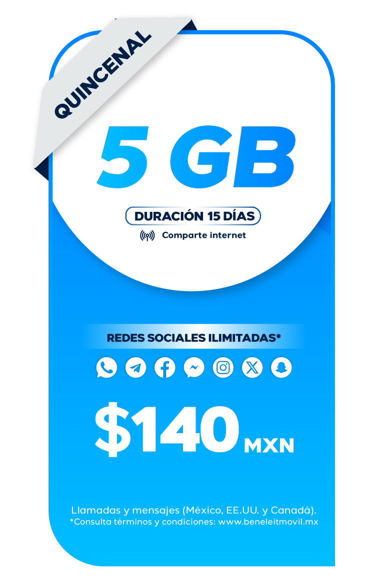 Quincenal 5GB