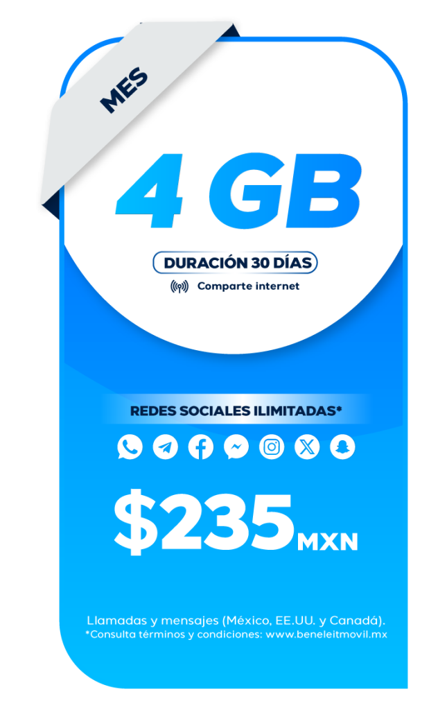 Mensual 4GB
