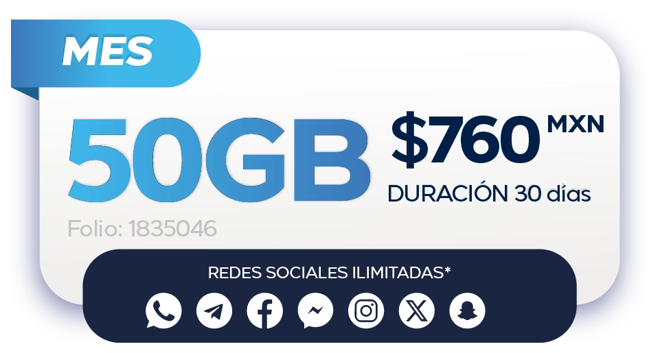 Paquete mensual 5